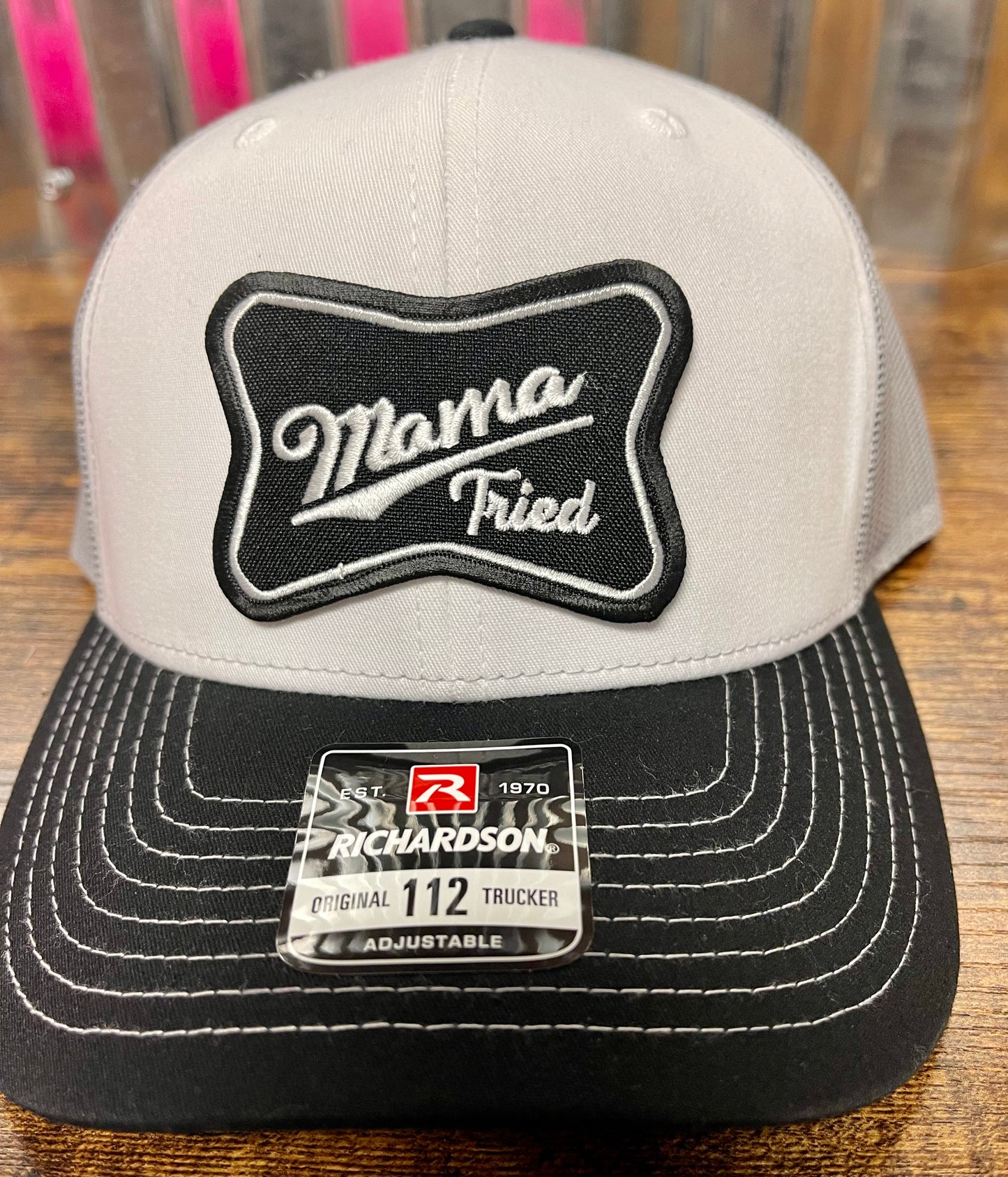 Mama tried custom trucker hat