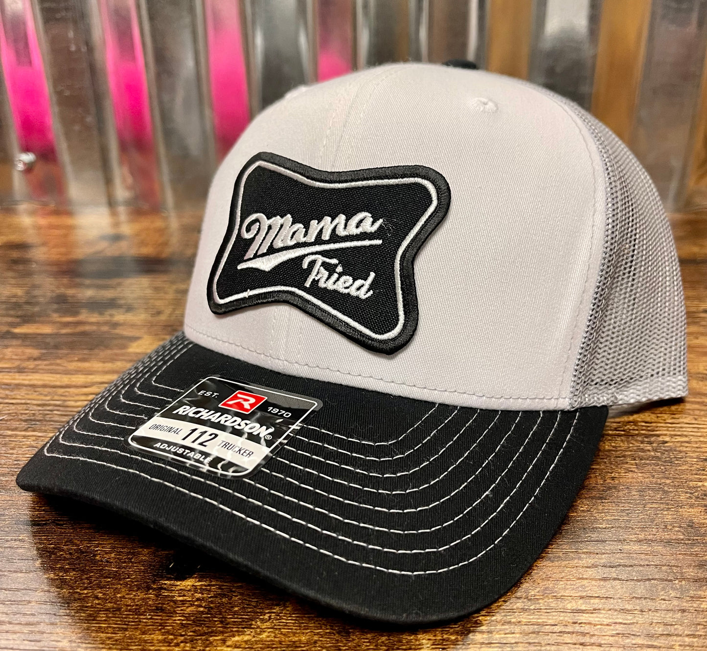 Mama tried custom trucker hat