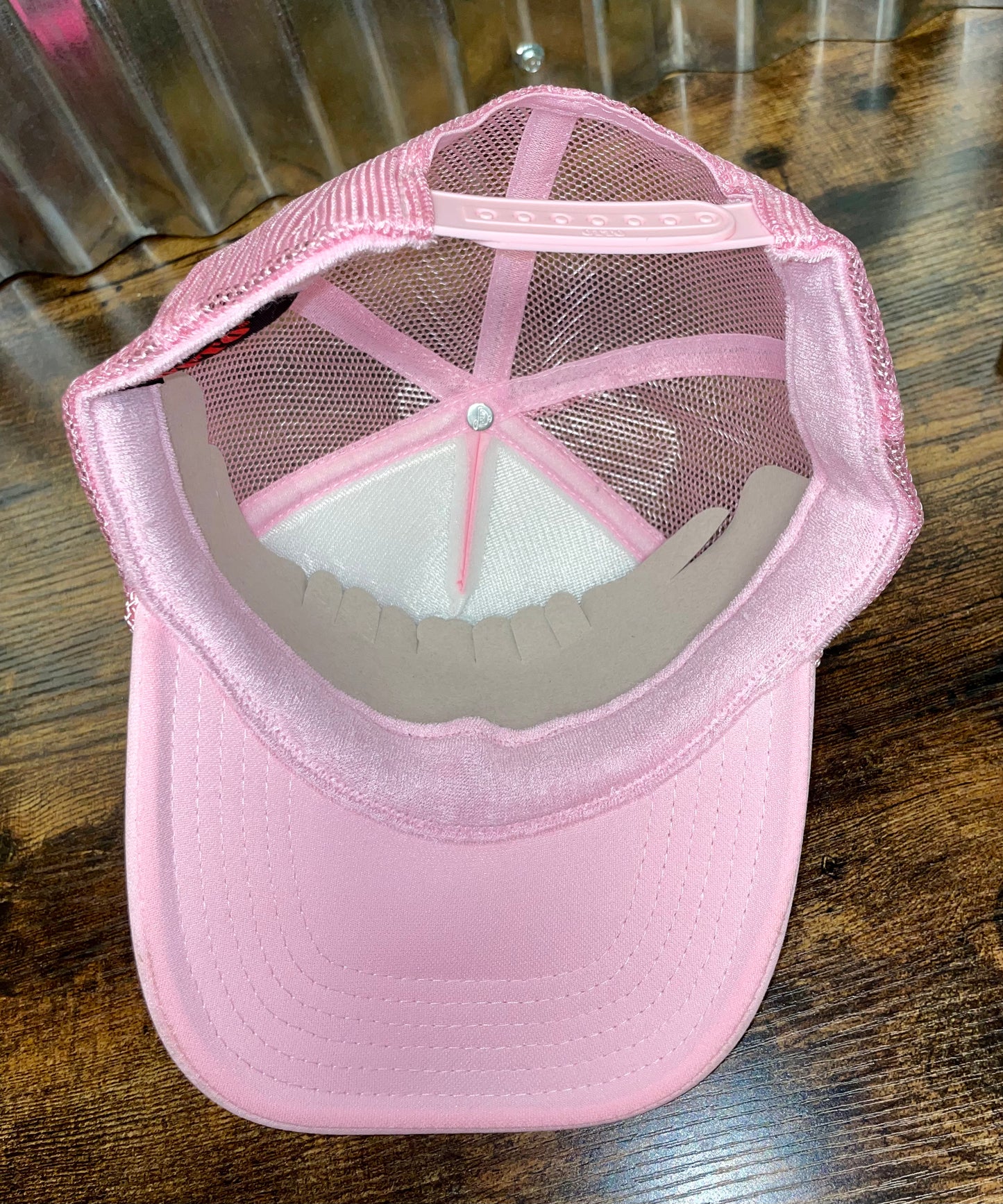 “Somebody’s Fine a$$ Ex” Patch Women’s Trucker Hat Otto (Pink)