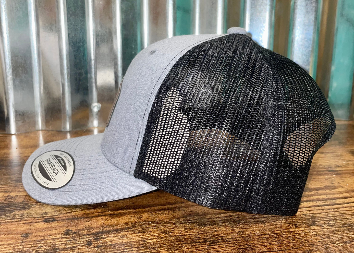 Only Dads Custom Patch Men’s Hat Snapback (Gray)